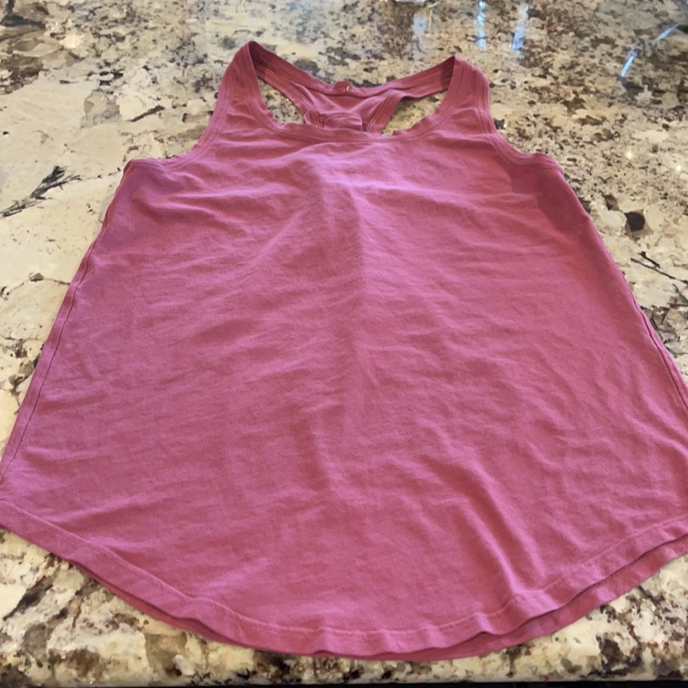 Racer back tank! Barely worn. Great condition!